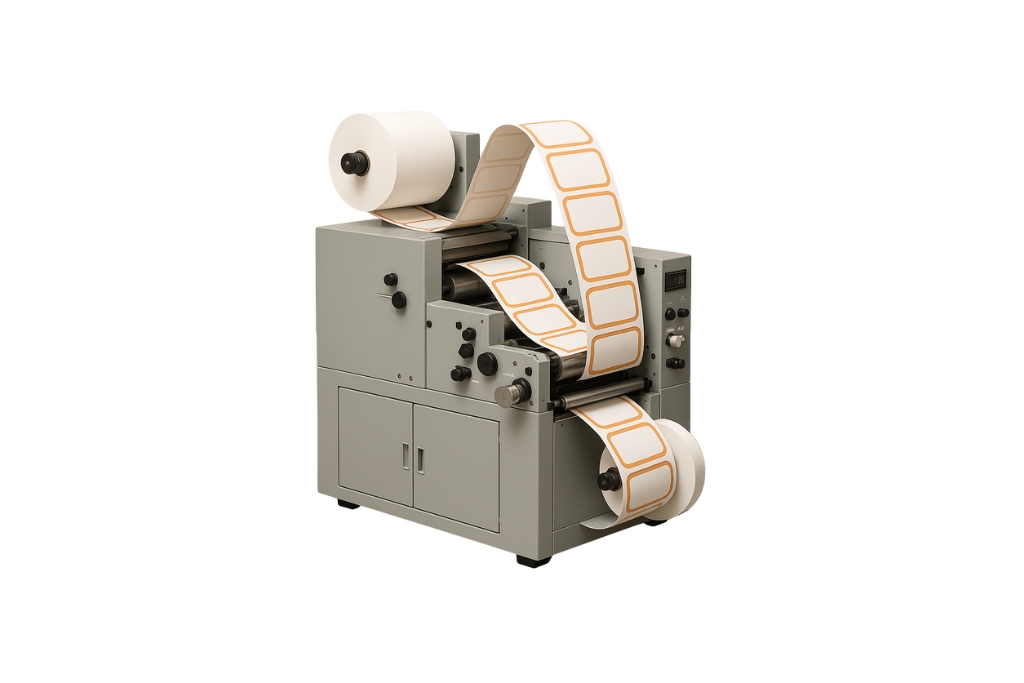 Offset label printing machine